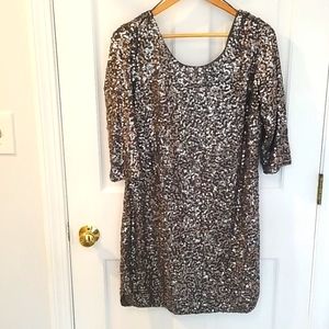 Lauren Conrad sequin party dress!